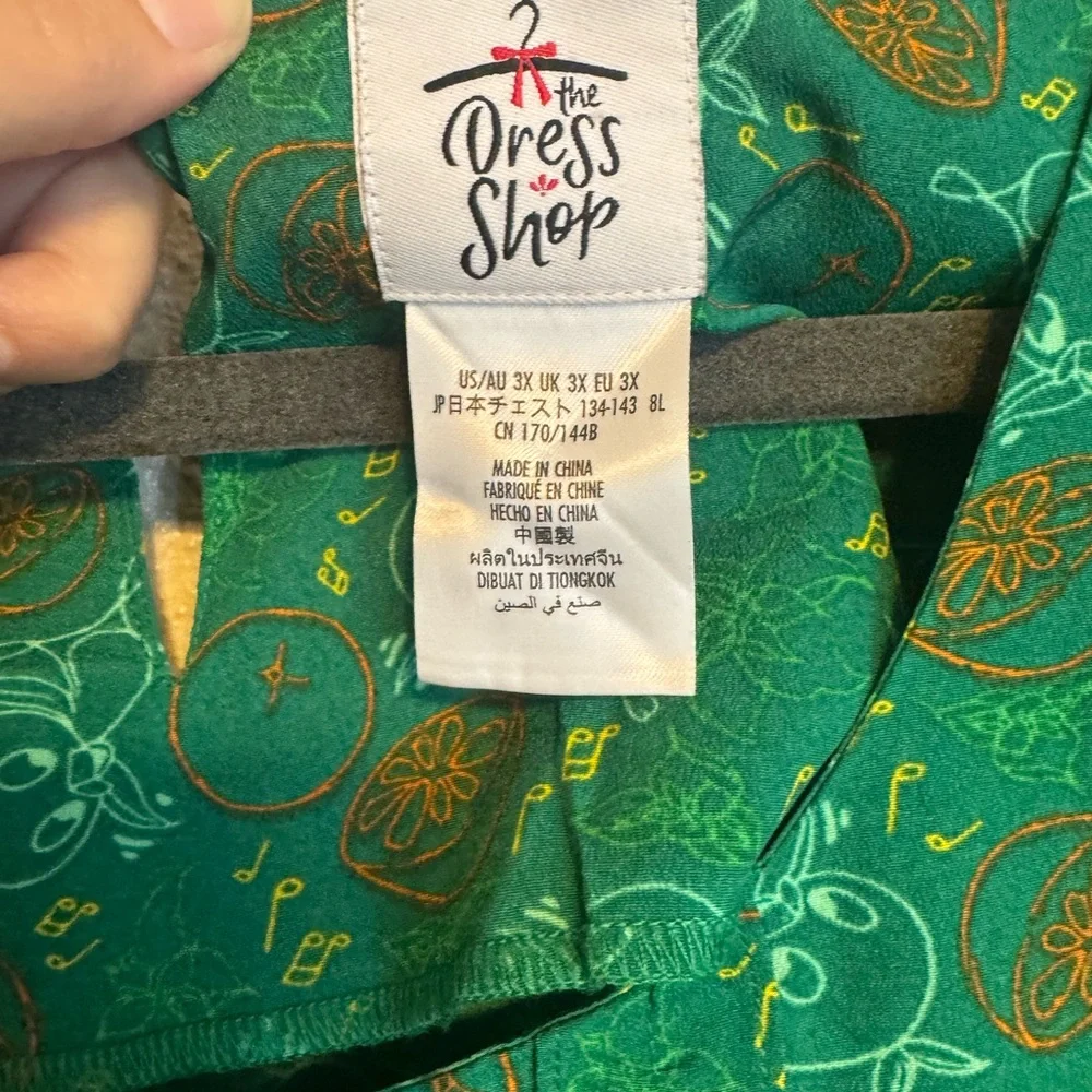 The Dress Shop Disney Parks Orange Bird Dress Sz 3X - Picture 7 of 9